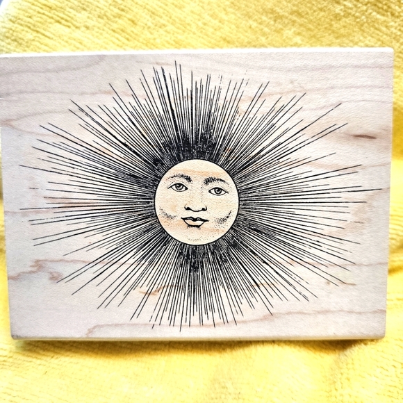 Sun god rubber stamps - Picture 3 of 6